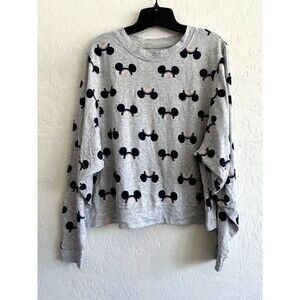 Disney Rainbow Mickey Mouse Pajama Set Woman's Size M 8/10